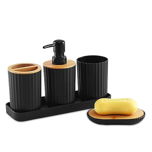 best bamboo bathroom accessories
