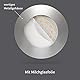 Scandinavian home 3er Set LED Einbaustrahler Dimmbar WarmDim 230V 5,8W Warmweiß 60mm - 70mm I Badezimmer geeignet ICRI 90 580lm 3100K 68mm I Edelstahldesign mit Milchglas I LED Spot flach