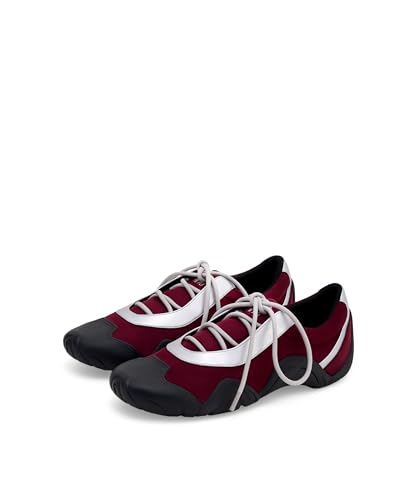Image of JW PEI Women's Caitlin Lace-up Ballerina Sneakers