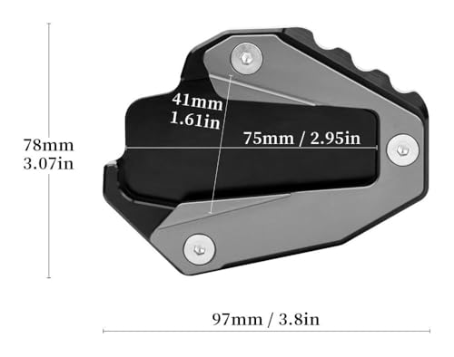 Support béquille de moto pour éviter les chutes de votre Hypermotard 950 SP