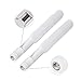 Bingfu Dual Band WiFi 2.4GHz 5GHz 5.8GHz 8dBi MIMO RP-SMA Male White Antenna (2-Pack) for WiFi Router Wireless Network Card USB Adapter Security IP Camera Video Surveillance Monitor