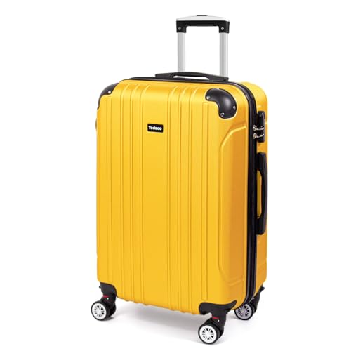 Todeco Valise Grande Taille 78cm, Valise de Voyage,...