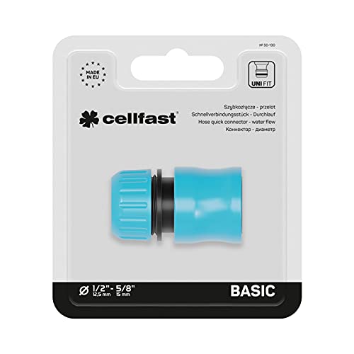 Cellfast Attacco rapido 1/2 Basic, Materiale ABS
