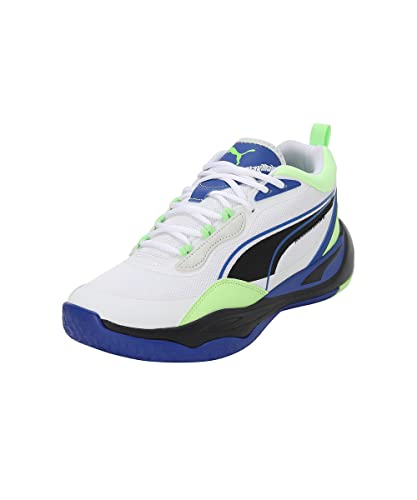 Image of Puma Playmaker Textile Mid Boot Lace Up Mens Casual Shoes