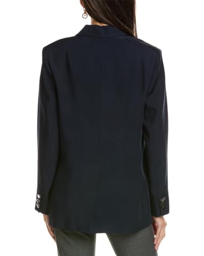 Ted Baker Womens Relaxed Oversized Blazer, 3, Blue2