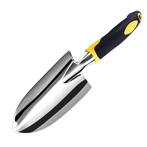 Gardening Hand Trowel, Rust Resistant Ergonomic Grip Shovel, Heavy Duty Garden Tool for Digging, Garden Edging, and Weed Removal