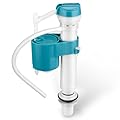 Toilet Valve Replacement Kit Universal, Toilet Repair Kit Inside Tank Bowl Water Control for Toilet Tank Standard Toilet Parts