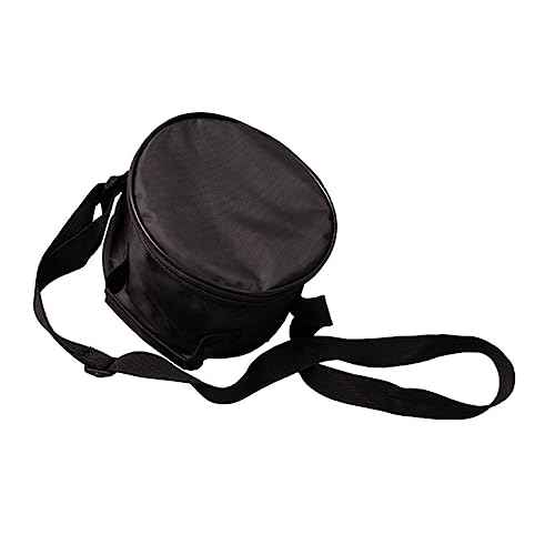 Toddmomy Steel Tongue Drum Bag 8in 11 Notes Cotton Oxford Carry Strap Anti-collision Case