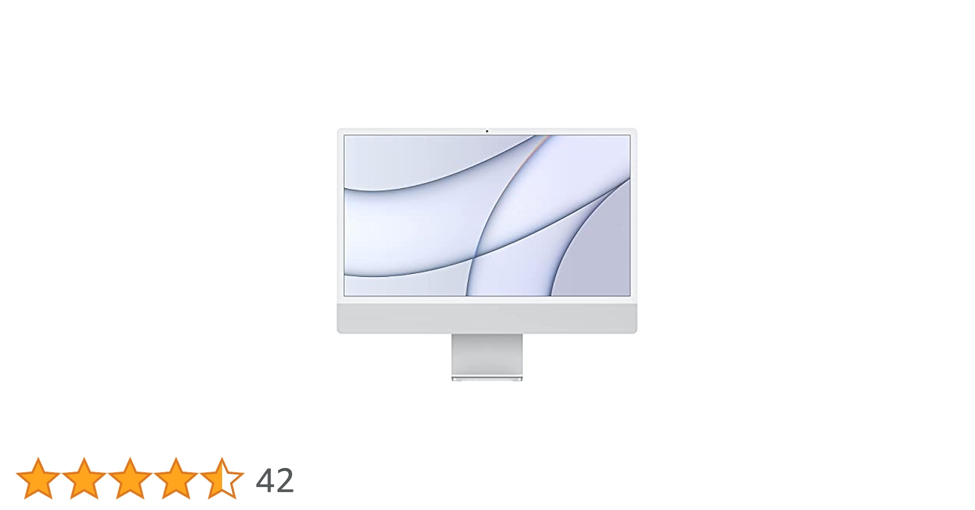 Apple iMac 24インチ (M1, 2021) シルバー Apple iMac 24
