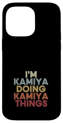 Kamiya Name Kamiya Personalized Name First Given �X�}�z�P�[�X iPhone 14 Pro Max �p