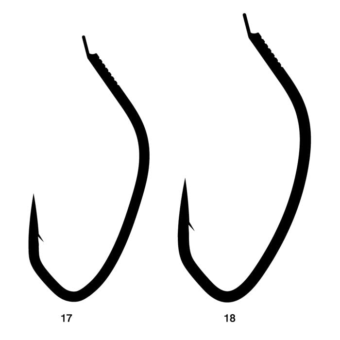 Gamakatsu Rose Improved Soy Fishing Hook #18 - Nano Smooth Coat, Offset Design For Better Penetration