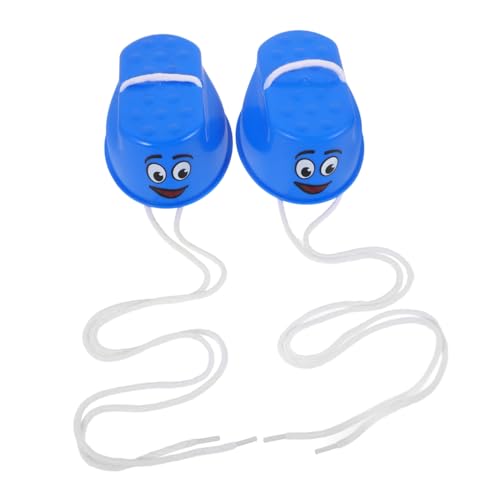 UPKOCH Échasses Éducatives Grandes Taille Bleu pour Garçon et Filles, Jouet D'équilibre Interactif en Plastique Léger, Paire D'échasses Éducatives pour...