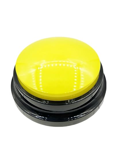 Botones para perro, botón de grabación de voz, botones de perro para comunicación, entrenamiento de mascotas, zumbador de grabación y reproducción de 30 segundos, regalo divertido para estudio,