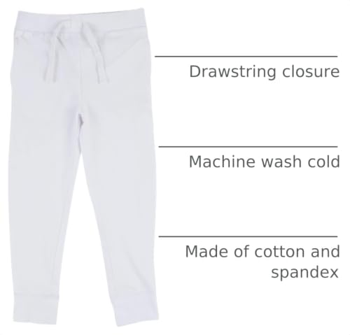 Image of Leveret Kids & Toddler Boys Pants Girls Legging Pants with Drawstrings (2-14 Years) Variety of Colors
