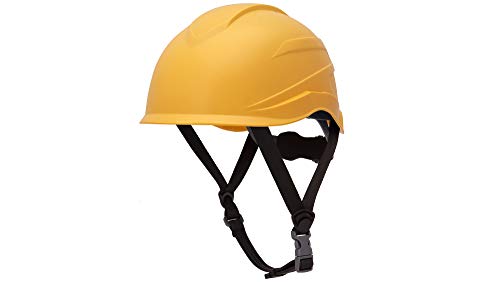 Casque de securite chantier jaune Pyramex RIDGELINE XR7 suspension 6 points