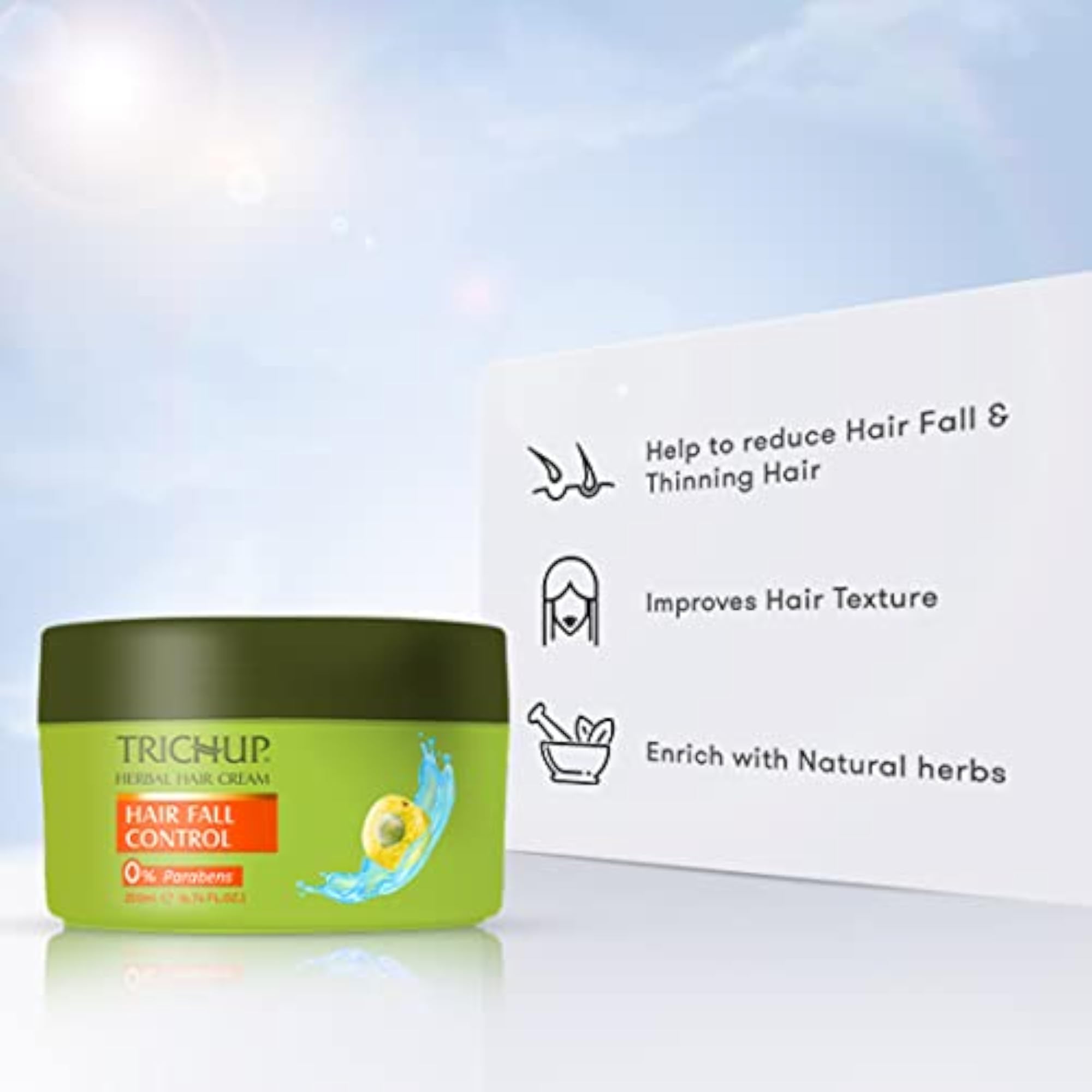 Hair Fall Control Kit with Oil, Shampoo, and Cream
