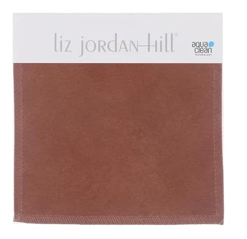 Liz Jordan-Hill Orange Luxury Microsuede Upholstery Fabric by The Yard,