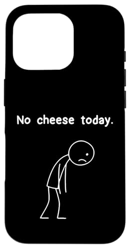 Funny Stickman No Cheese Today �X�e�B�b�N�t�B�M���A �j�̎q ���̎q �L�b�Y �X�}�z�P�[�X iPhone 16 Pro �p