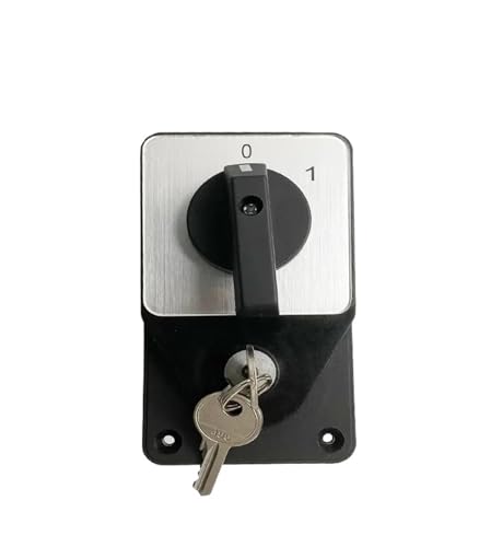 Interrupteur à came rotatif inverseur de source triphasé clé 63 A 690 V - 2