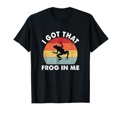I got that frog in me Camiseta