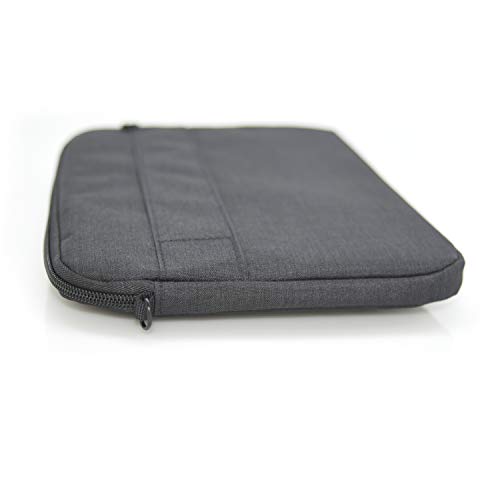 Patu Portable 9 - 11 Inch Tablet Sleeve Case, Accessories Organizer, Document Pocket, Protective Cover Bag for Apple iPad Air / Pro 11 10.5 10.1 9.7 Gen 2 3 4 Android Galaxy Tab, Black