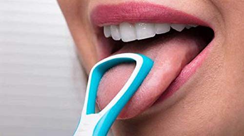 Image of soft Plastic silicon Premium Tongue Cleaner for Fights Bad Breath Oral Health Care Tool, Easy to Use for Adults and KidsTravel Friendly (1)