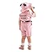 Personalized Handmade Safari Explorer Costume for Toddler - Zoo Keeper Costume for Kids - Halloween Safari Outfit - Girl Safari Guide Costume - Boy Jungle Scout Costume (Pink, 9-12 Months)