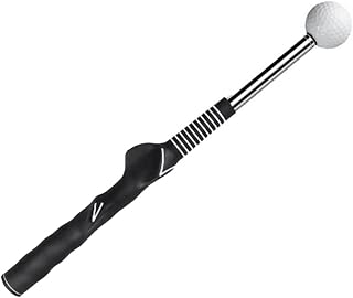 Fuzzbat Golf Swing Practice Stick Telescopic Golf Swing Trainer Golf Swing Master Training Aid Golf Practice Posture Corrector