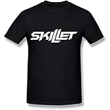 Photo Gallery khian soon men s skillet band logo t shirt black l Photo Gallery khian soon men s skillet band logo t shirt black l
