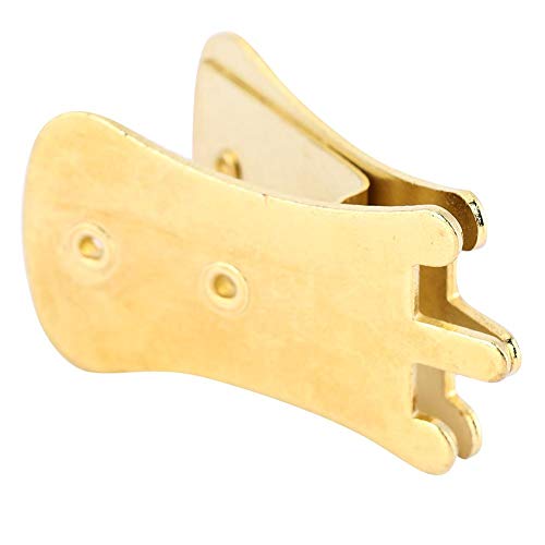 Metal Erhu Mute, Hard To Break Kao-hu Mute, Fine Craftsmanship for Beginner Erhu(Golden) - Thumbnail 4