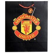 Manchester United Gift Bag Large Black One Size Only Amazon Co Uk Sports Outdoors