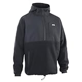 Ion Chaqueta Surfing Elements con cremallera, forro polar, color negro, talla M