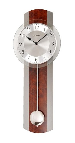 Horloge murale moderne Zeitpunkt au mouvement à quartz silencieux et fluide