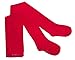 Collants Weri Spezials pour bébé et enfant - Uni - 19 superbes couleurs - En coton - Rouge - 3-4 ans