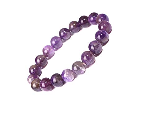 Bracelet de perles en pierre naturelle et améthyste de qualité