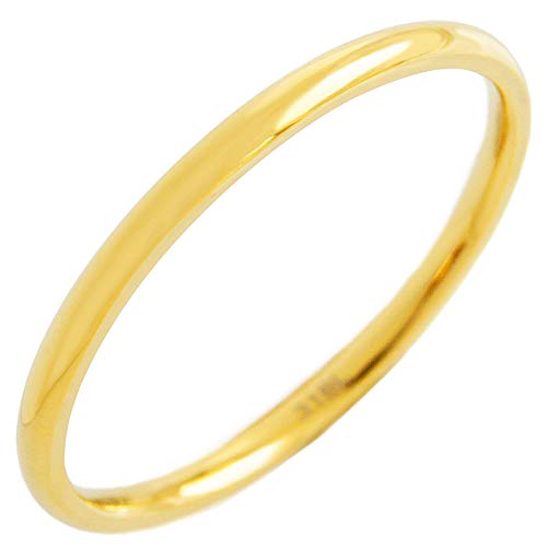 [2PIECES] sr0152-gd-9 [�u�����h�� �X�e�����X�A�N�Z�T���[ �����O �j�����p �V���v�� �����A�����M�[�΍� 9��-�S�[���h