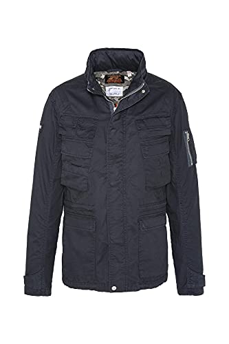 Schott NYC Craig19 Giacca, Blu (Navy Navy), Small