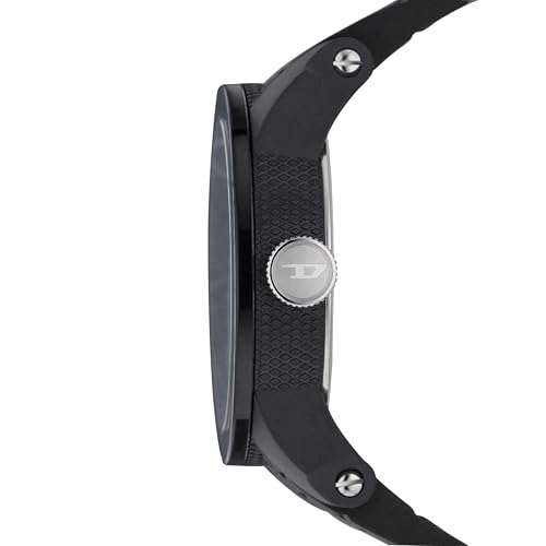 Miniatura 3 de Diesel Reloj Double Down para Hombre, Movimiento de Cuarzo con Correa de Silicona