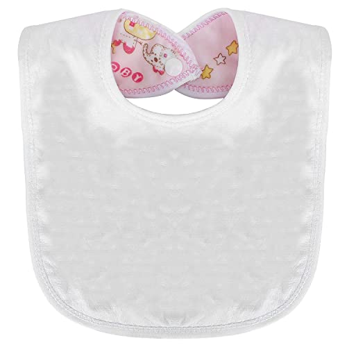 Image of ANTIL'S New Born Baby Cotton Printed Waterproof Apron /Bib Pack of 4