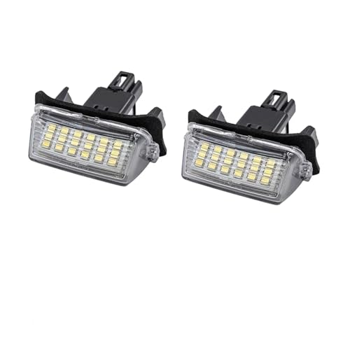 Luz placa matrícula coche Toyota Yaris Camry Corolla Prius C lámpara