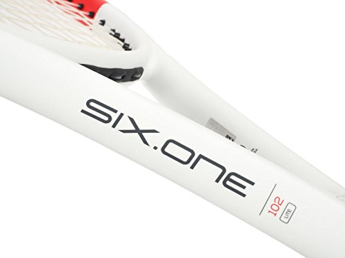 Wilson Tennis Racket, Six.one Lite 102, Unisex, Intermediate Players, Grip Size L0, Red/Grey, Wrt73660U0 #TOP4