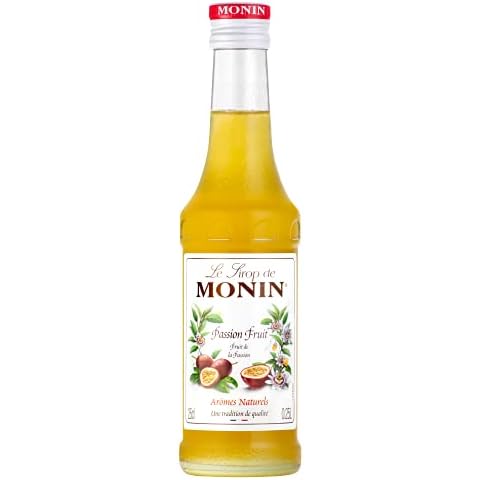 Monin Passion Fruit Syrup for Drinks and Cooking Cover