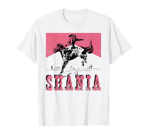 Vintage Shania Name Personalized for Men Women Kids T-Shirt