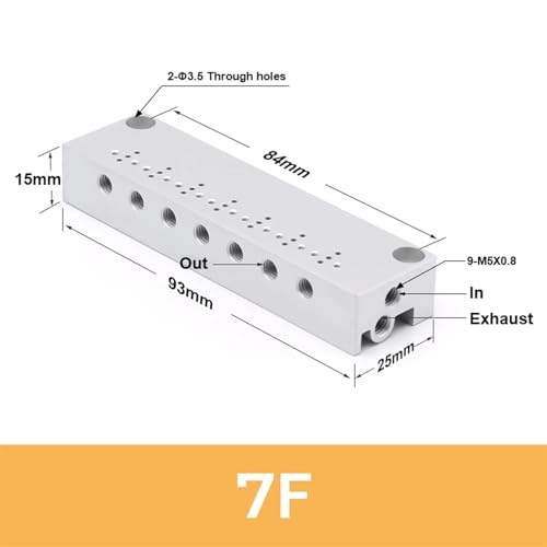 Vanne de commande 3 voies 10mm haute fréquence 24V 30Hz