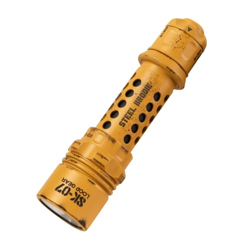 LOOP GEAR SK07 Rechargeable Tactical Flashlight 2800 Lumens EDC Duty Gear