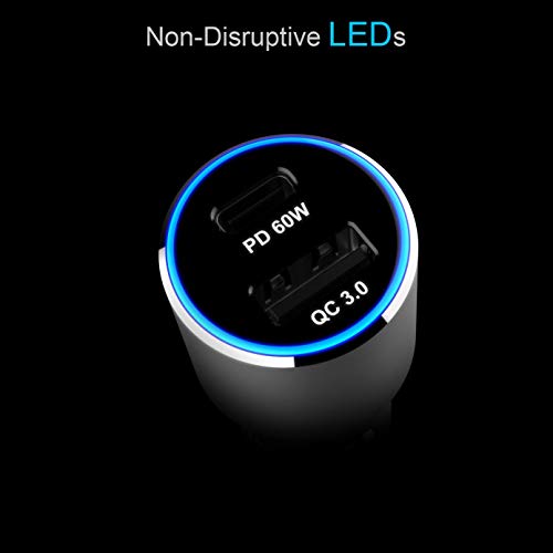 Carregador de carro BoxWave compatível com Acer Aspire Vero (AV14-51) – Carregador de carro RapidBla