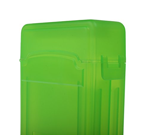 JDYYICZ 2.5 Inches SSD Hard Disk Drive Protection Storage Box Case For Solid State Disk, Pack of 3 Assorted Colors(Grey/White/Green)