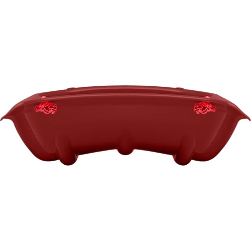 image for Retrospec Retrorider Plastic Snow Sled for Kids and Adults - Toboggan 