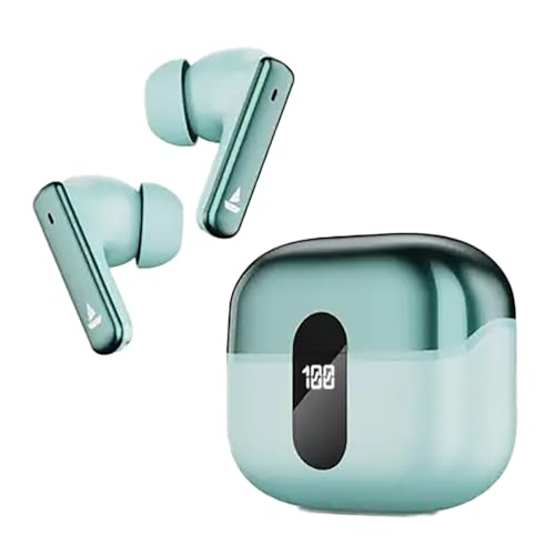 Image of boAt Airdopes 181 Pro TWS Earbuds with 100 Hours Playback, 4 Mics ENx Technology, Beast Mode, Lilac Serenity, ASAP Charge, Bluetooth v5.3 (Frosted Mint)