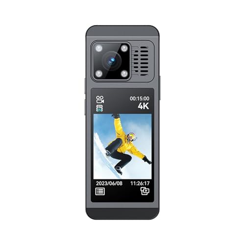 Caméra d'action caméra vidéo portable pour vélo et moto de sport